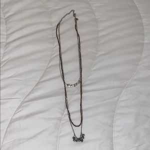 Long layered necklace